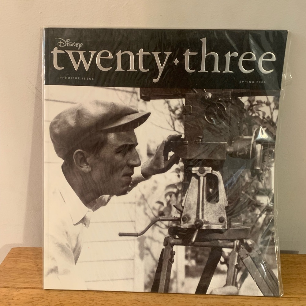 Disney Twenty Three Premier Magazine Issue Spring 2009 D23 Expo Walt Disney NEW